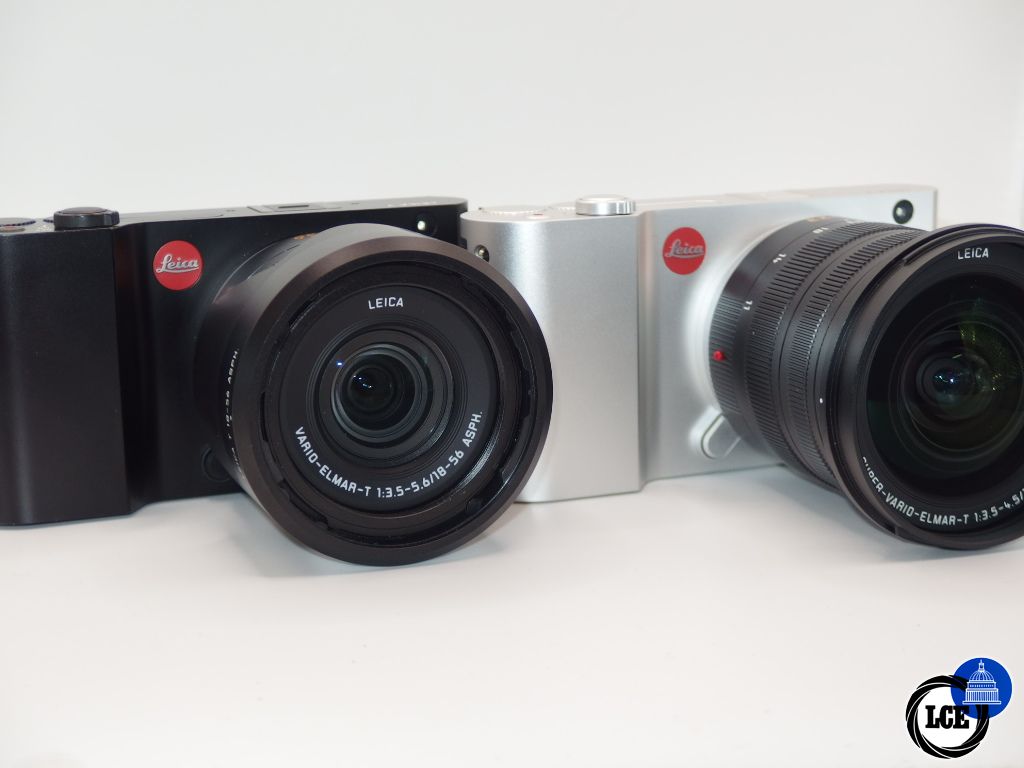 Leica T Outfit (1 Black body 1 Silver body) 55-135mm, 11-23mm, 18-56mm