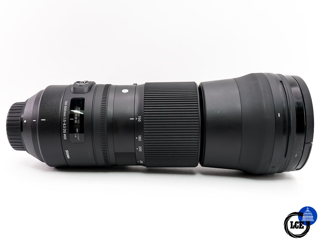 Sigma 150-600mm F5-6.3 (c) DG OS HSM + Filter