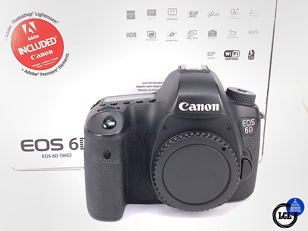 Canon 6D Body & BG-E13