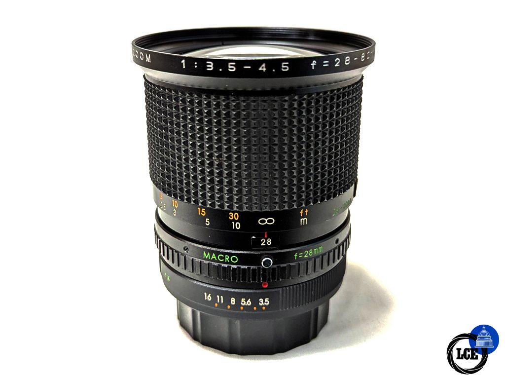 Miscellaneous Ensinor 28-80mm F3.5-4.5 MC P/K Fit