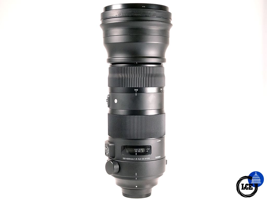 Sigma 150-600mm f5-6.3 DG Sport Nikon fit