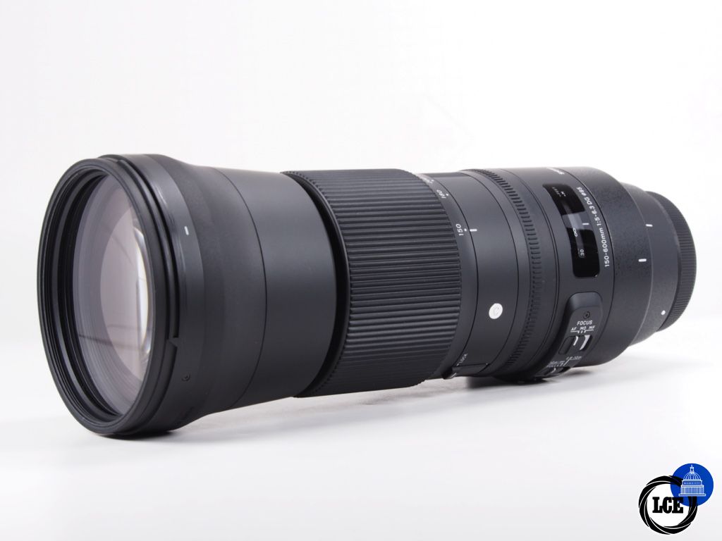 Sigma 150-600mm F5-6.3 DG O/S HSM, Canon EF 