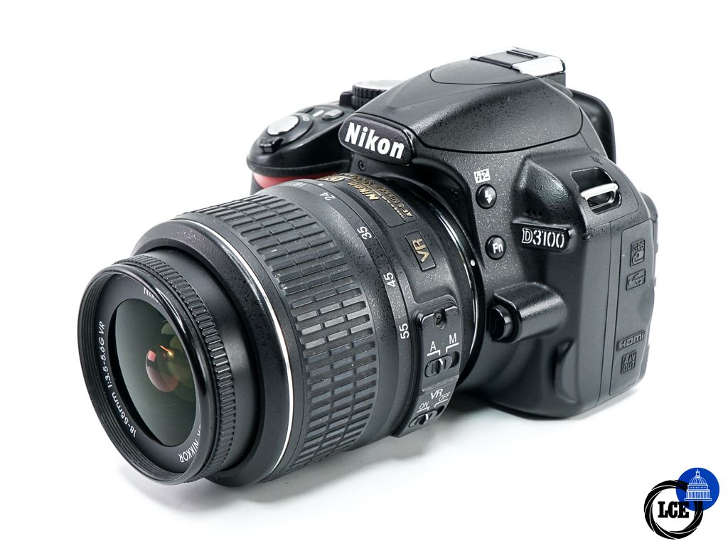 Nikon D3100 + AF-S 18-55mm F3.5-5.6G DX VR * BOXED *