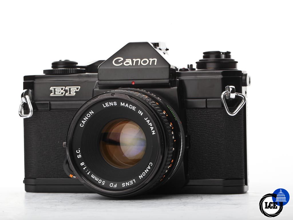 Canon EF [Black] + 50mm f/1.8 | 10110646