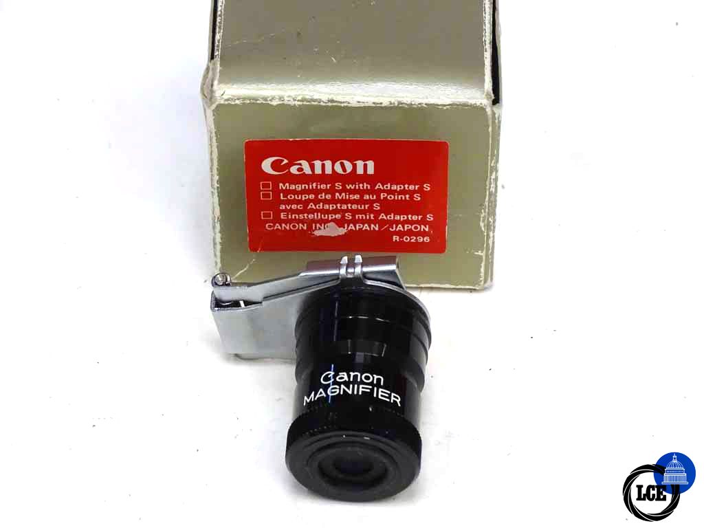 Canon Maginfier S with Adapter S