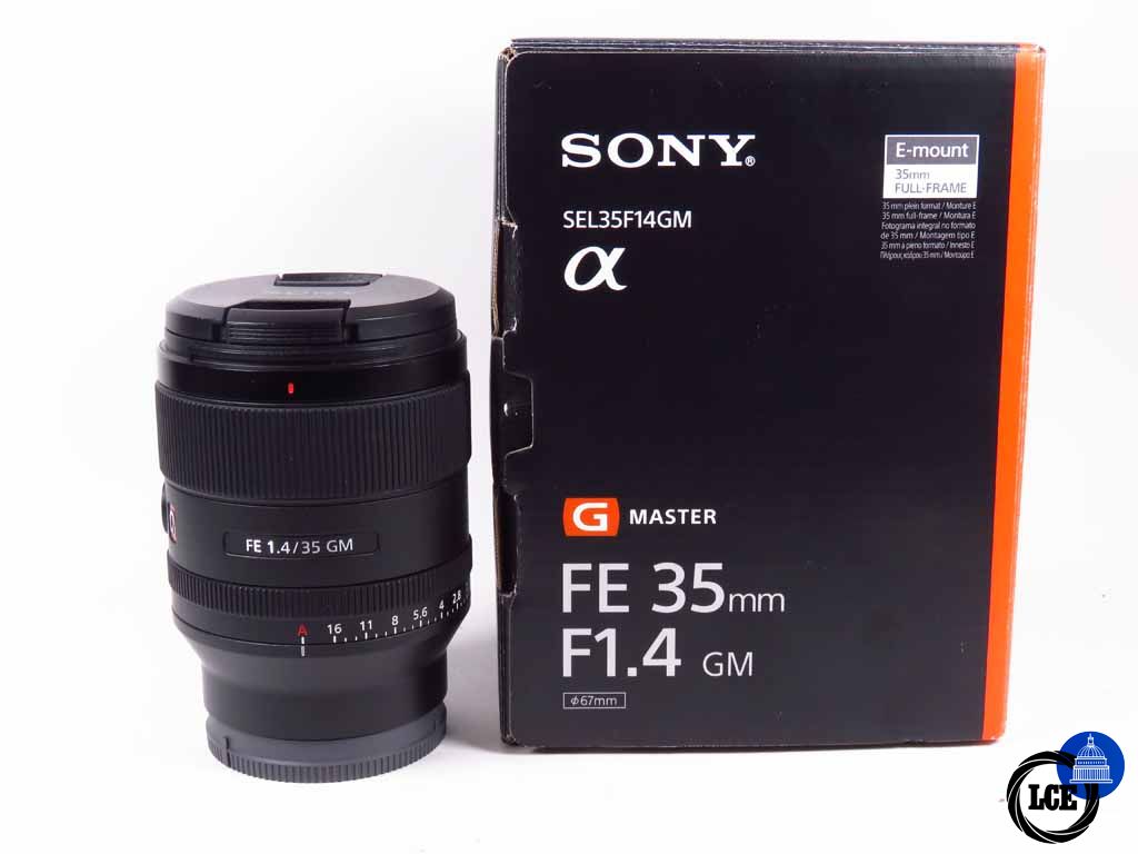 Sony FE 35mm f1.4 GMaster