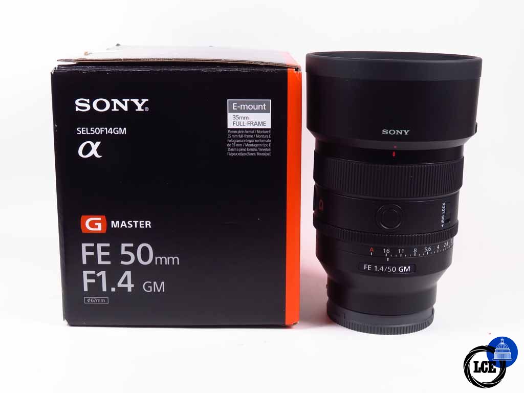 Sony FE 50mm f1.4 GMaster