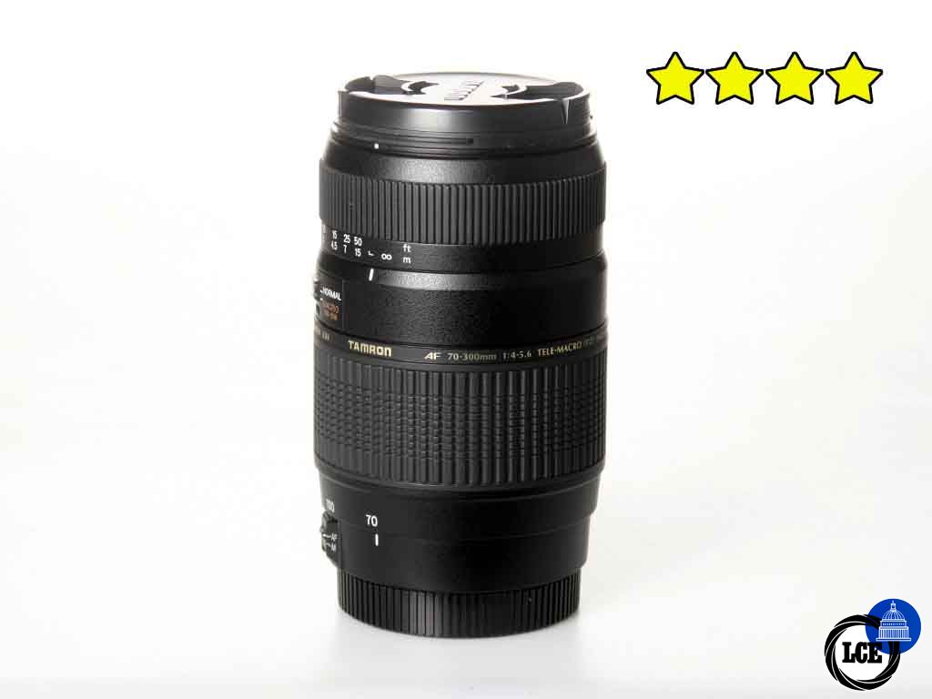 Tamron 70-300mm f4-5.6 Tele-Macro - Canon EF/EF-S fit (with Hood)