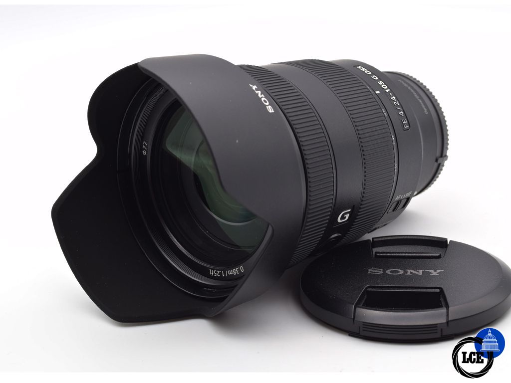 Sony FE 24-105mm f/4 G OSS (inc Box, Pouch & Hood)