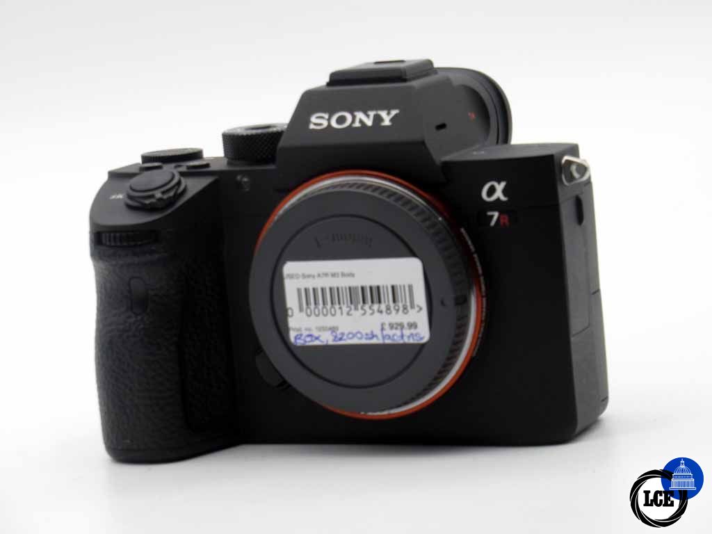 Sony A7R III Body (8200 Actuations) Boxed