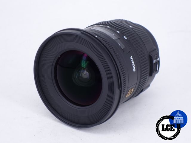 Sigma EX 10-20mm f3.5 DC HSM NAF