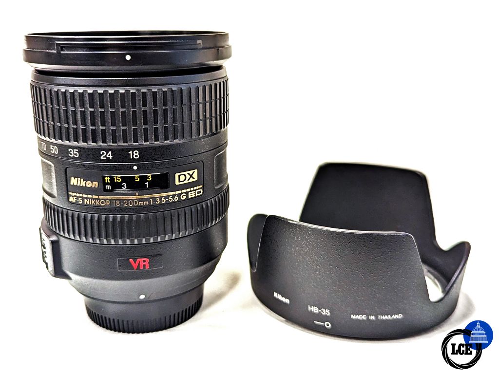 Nikon AF-S 18-200mm F3.5-5.6 G ED DX VR 