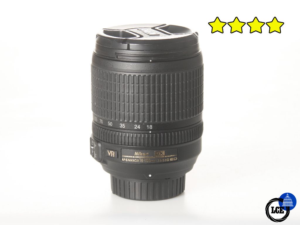 Nikon 18-105mm f3.5-5.6G ED VR DX AF-S (BOXED)