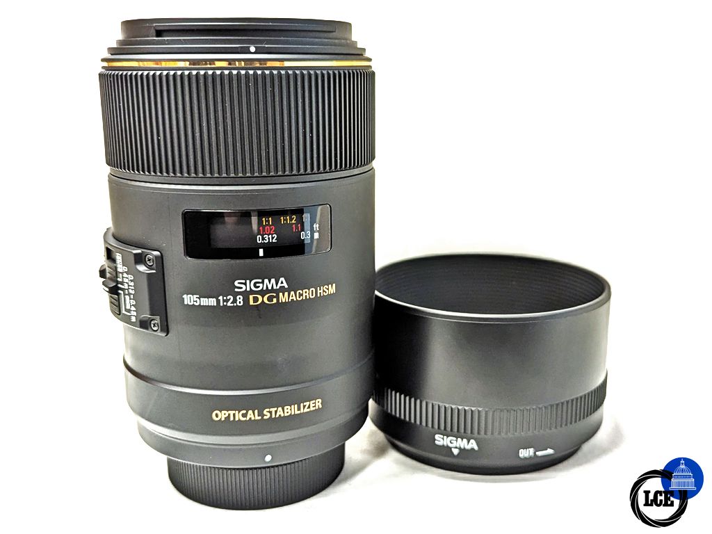 Sigma 105mm F2.8 EX DG OS Macro Nikon Fit