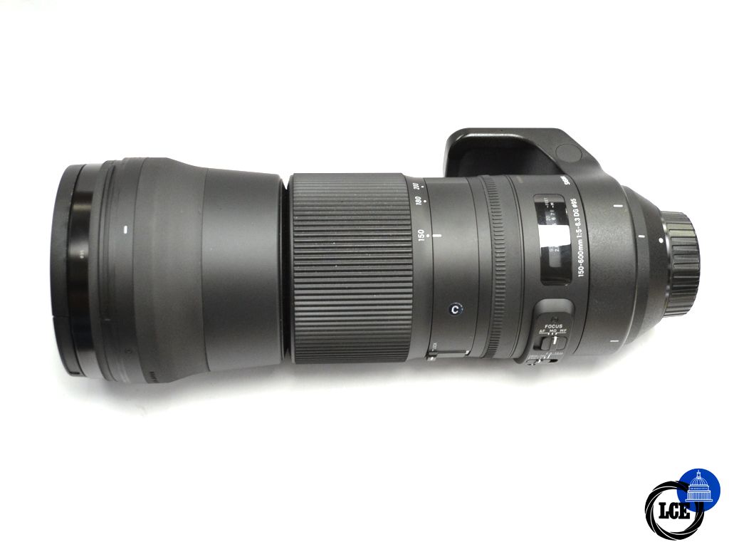 Sigma 150-600mm F5-6.3 DG Contemporary + Sigma Protector Filter - Nikon F