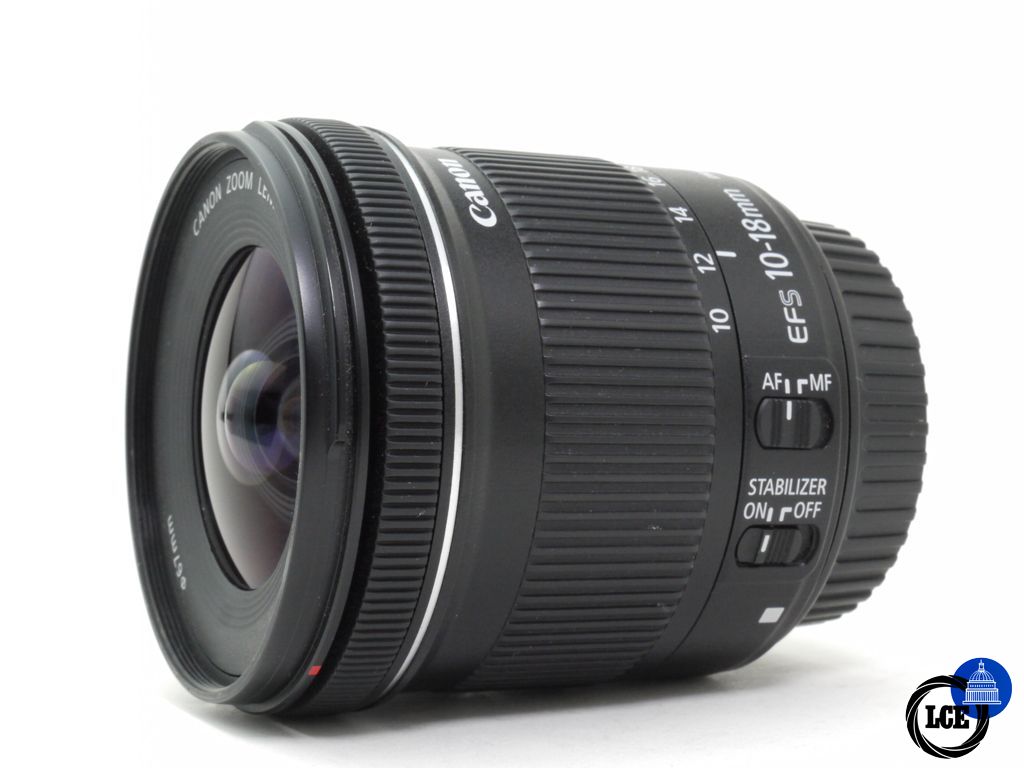 Canon EF-S 10-18mm F4.5-5.6 IS STM 