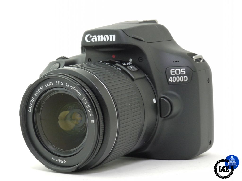 Canon EOS 4000D + 18-55mm III