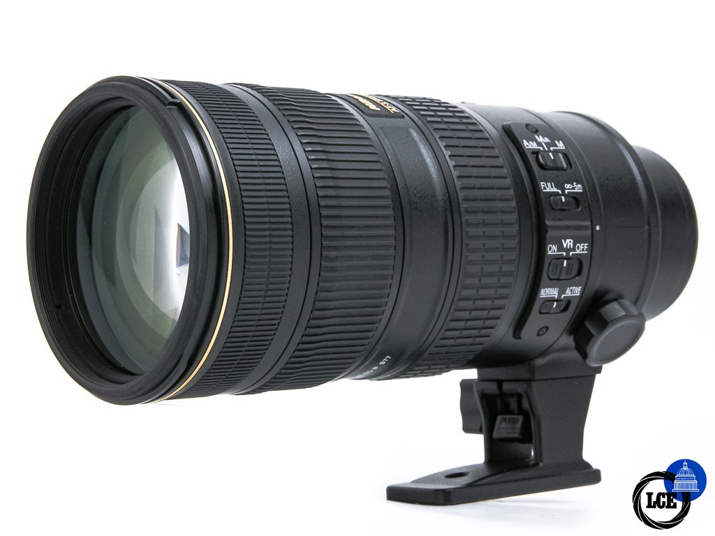 Nikon AF-S 70-200mm f2.8 G ED VR II