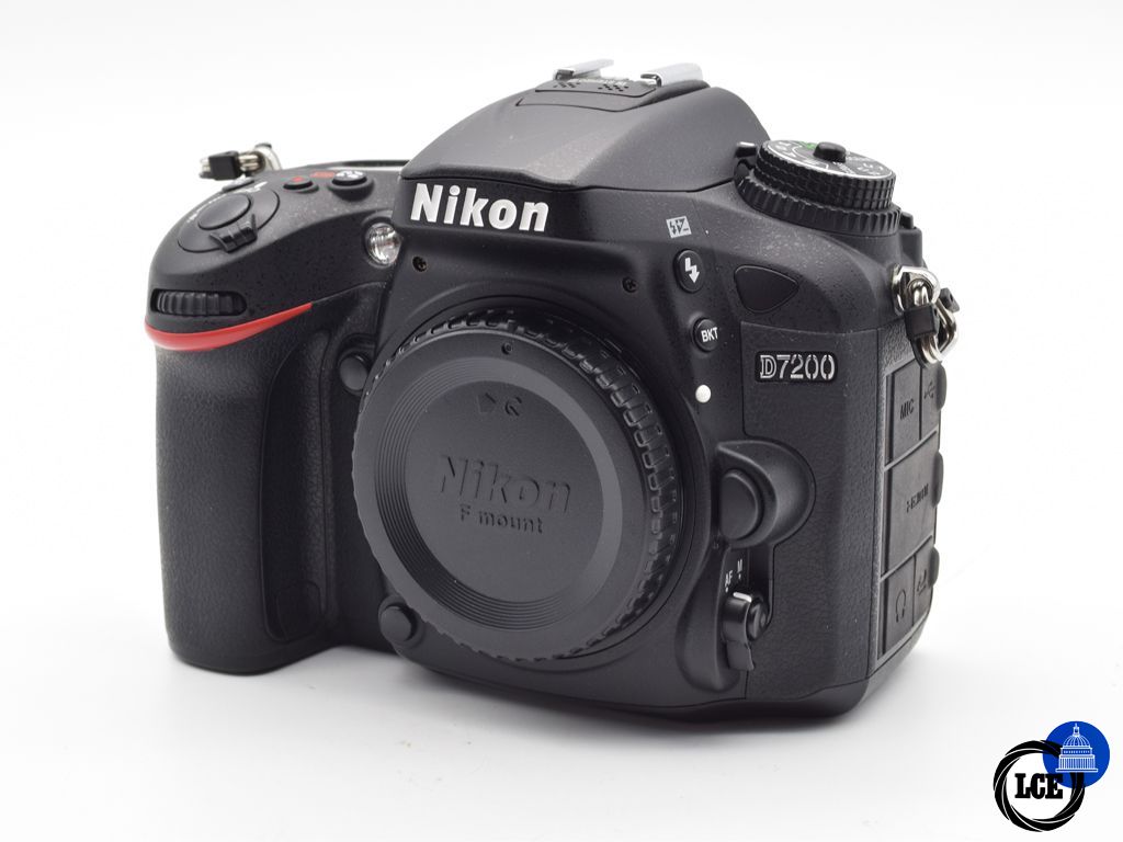 Nikon D7200 Body (33551 Shutter Actuations) 