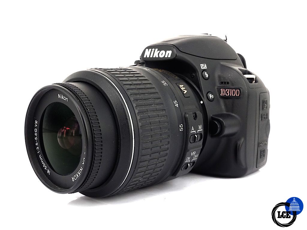 Nikon D3100 + 18-55mm F3.5-5.6 DX VR - Boxed | 4*