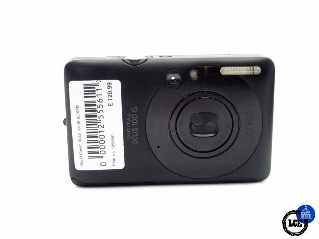 Canon IXUS 100 IS (inc box, spare battery & case)