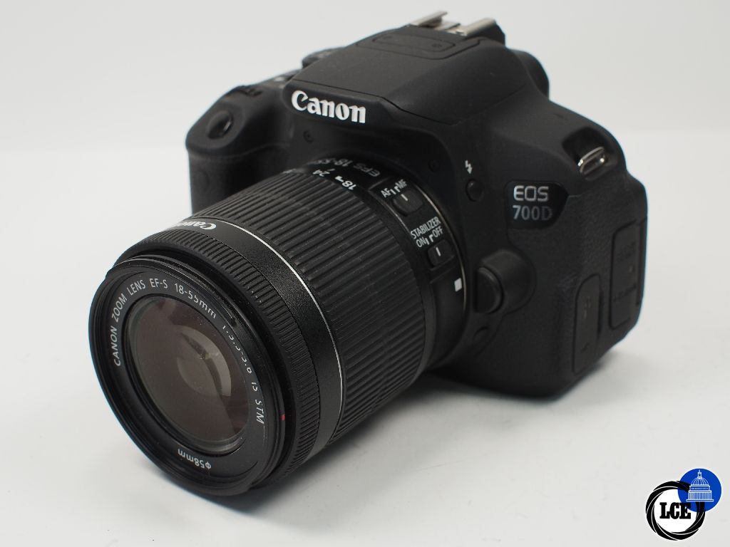 Canon EOS 700D + 18-55mm IS STM shutter count 231 **Reserved**