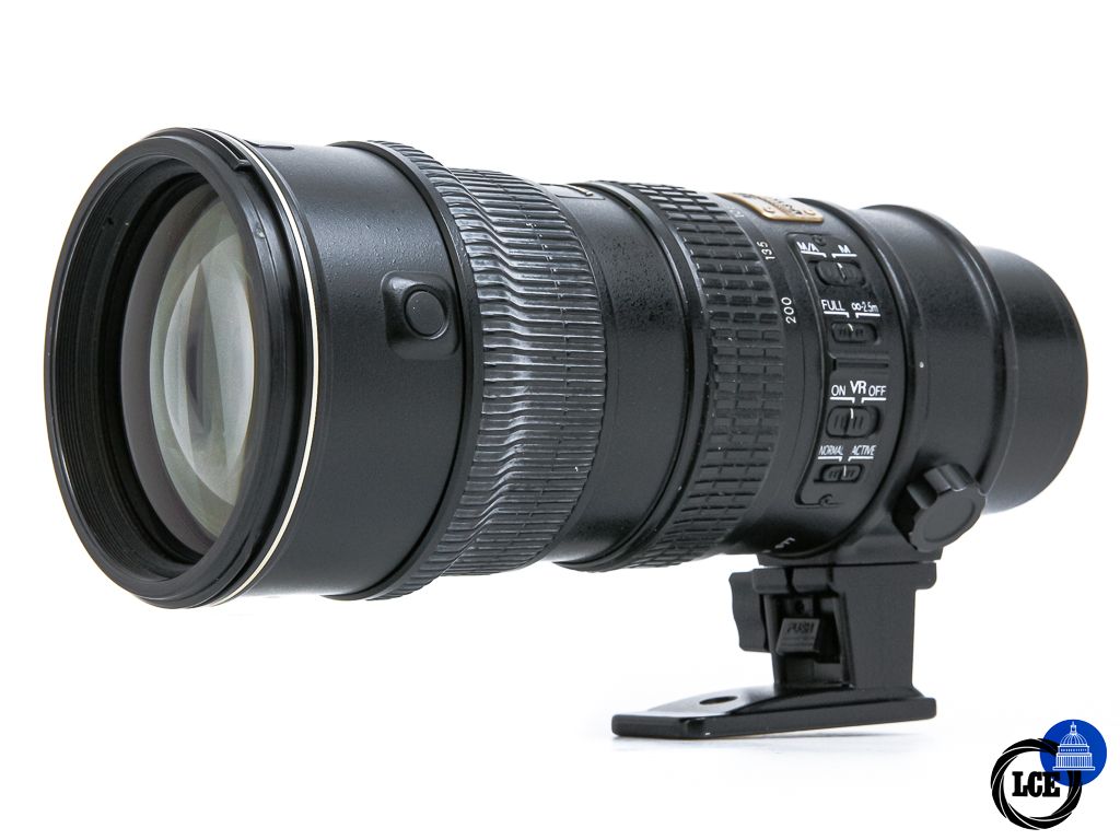 Nikon AF-S 70-200mm f2.8 G ED VR