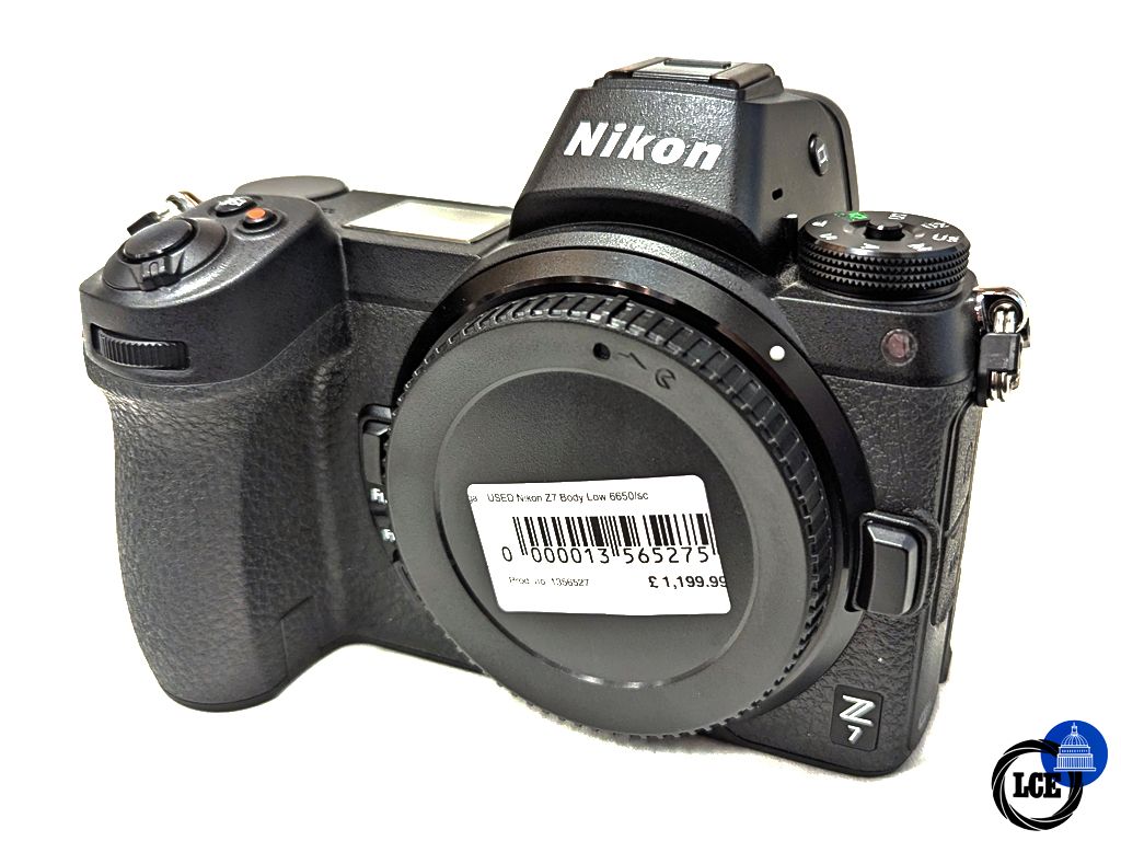 Nikon Z7 Body - Low 6650 Shutter Count!