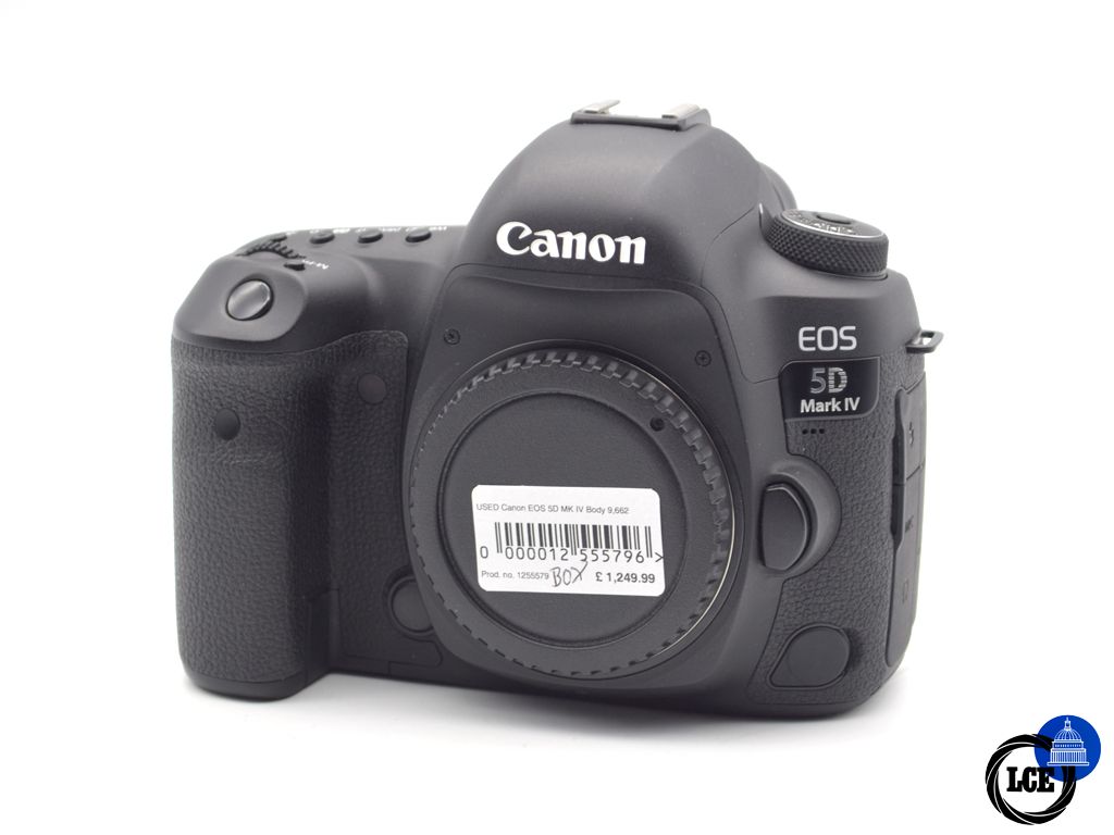 Canon EOS 5D MK IV Body (9662 Actuations)