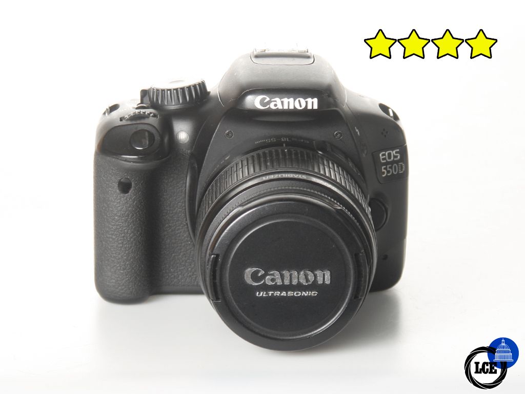 Canon EOS 550D+18-55mm IS (Shutter Count 11,444)