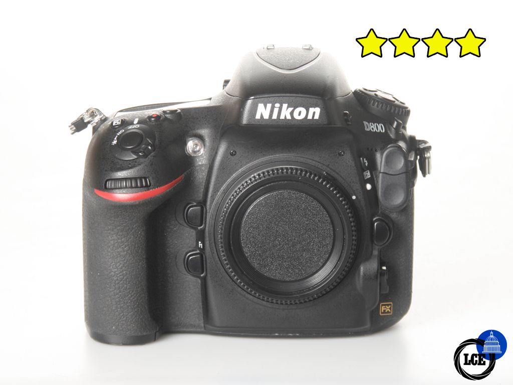 Nikon D800 BODY FX (Shutter Count <50k)