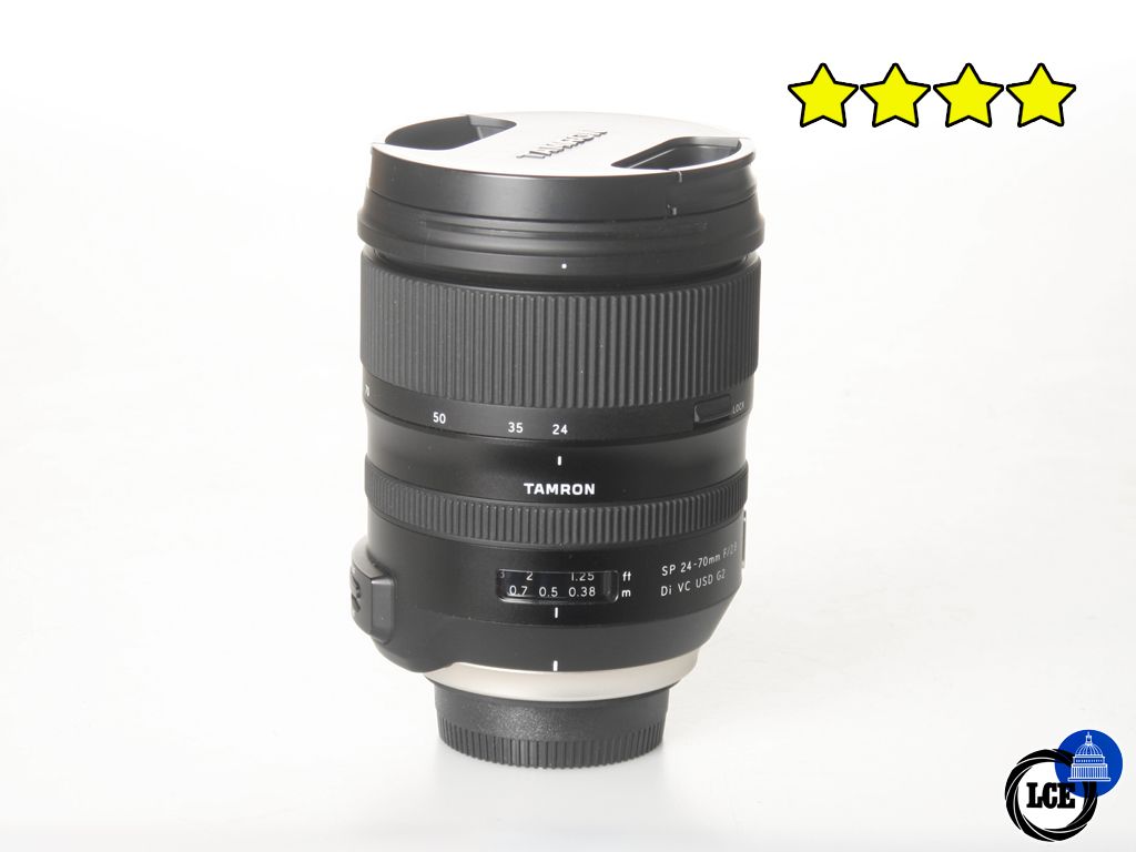 Tamron SP 24-70mm f2.8 Di VC USD G2 - Nikon AF Fit (with Hood)