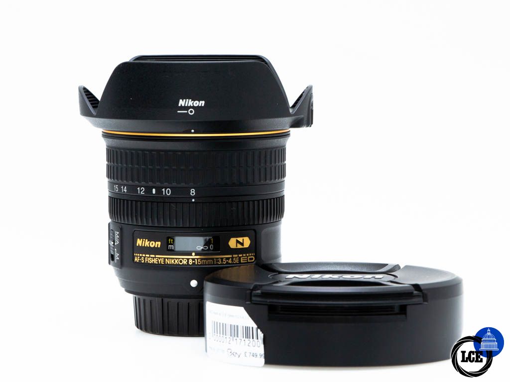 Nikon AF-S Fisheye 8-15mm f/3.5-4.5 ED N 