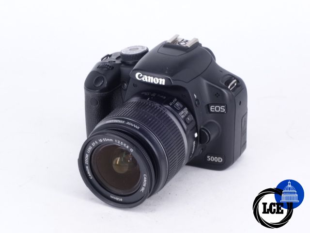 Canon EOS 500D + 18-55mm ***only 7000 shots***