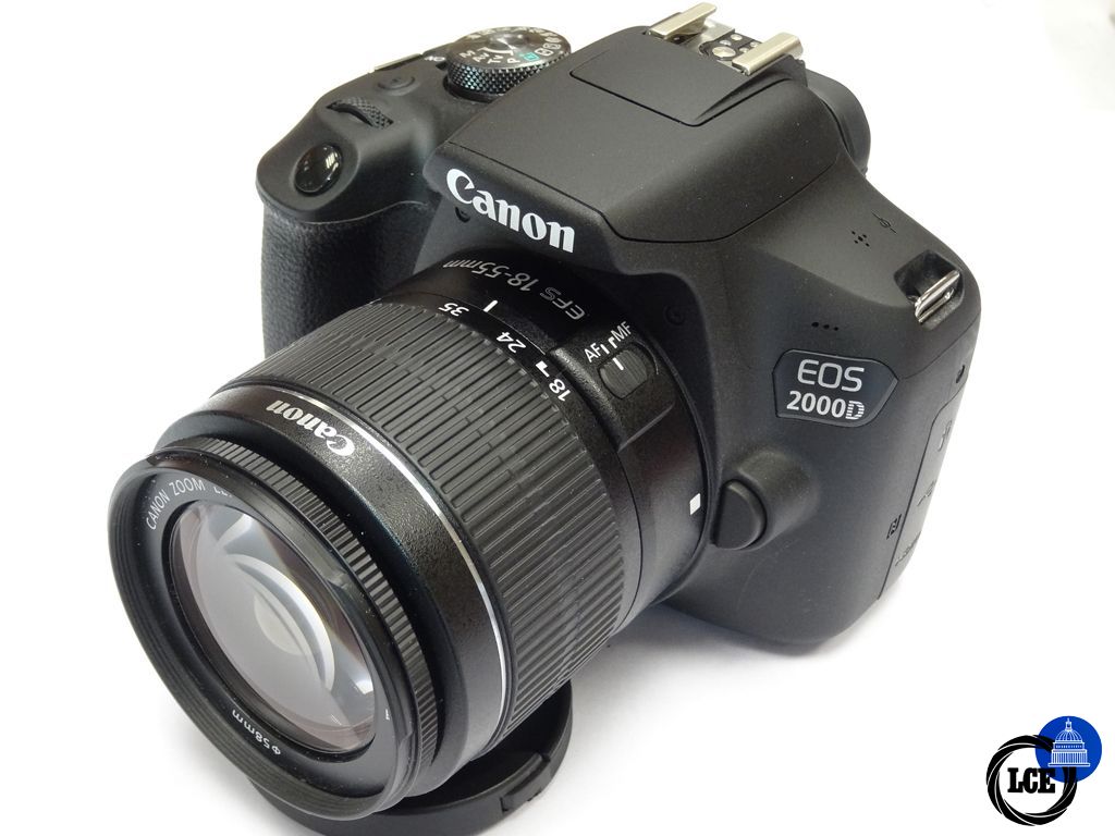 Canon EOS 2000D + 18-55mm