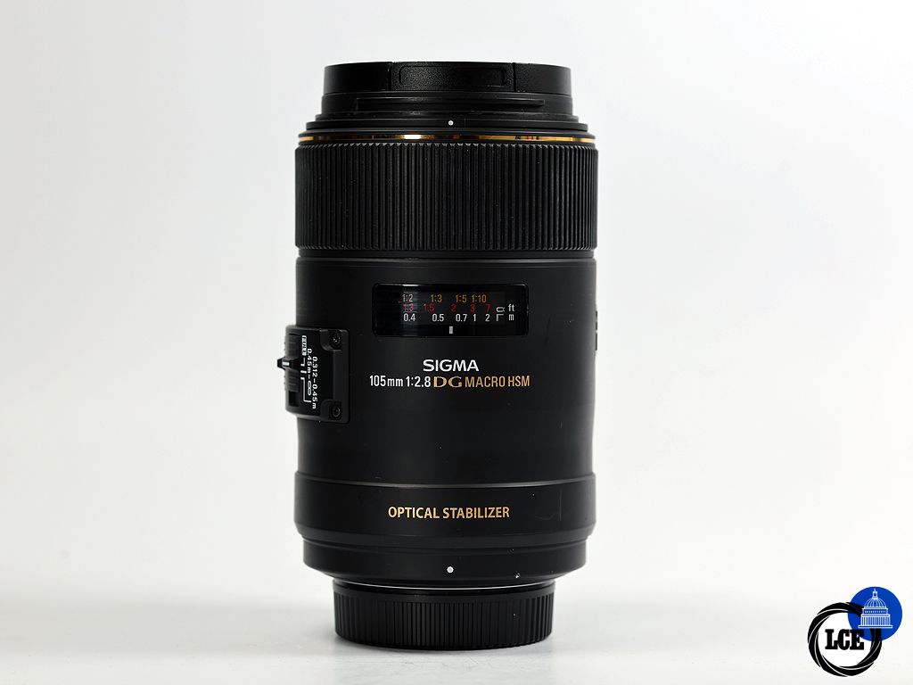 Sigma 105mm f/2.8 DG Macro HSM OS *Nikon Fit* *Boxed*