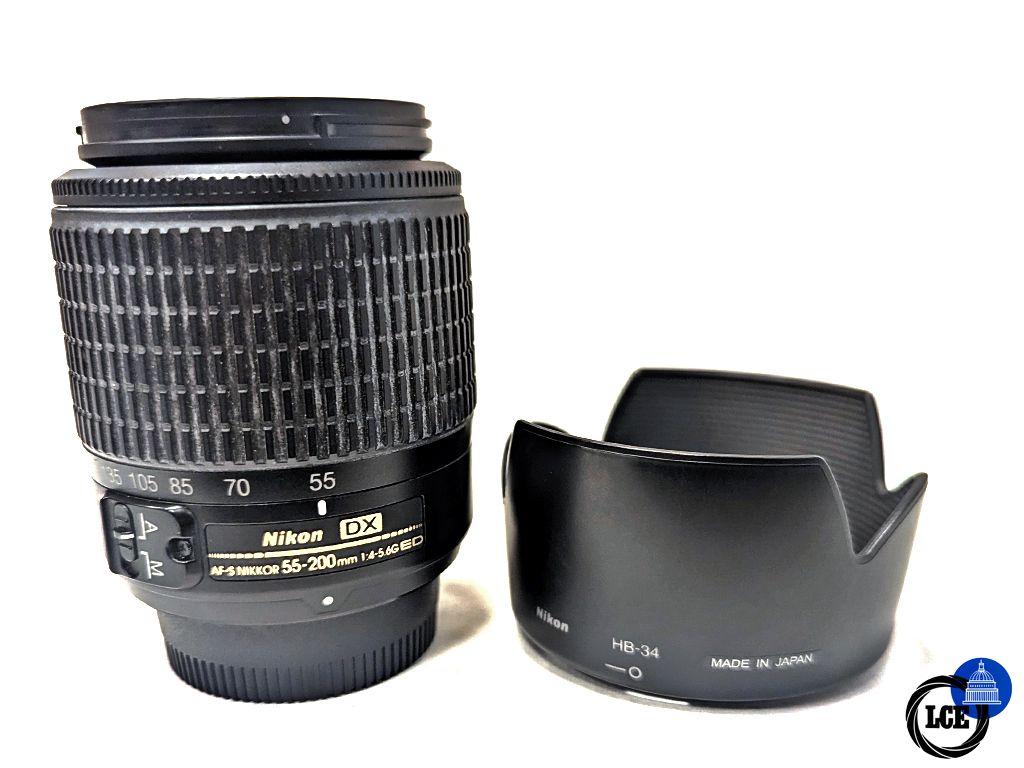 Nikon AF-S 55-200mm F4-5.6 G ED DX