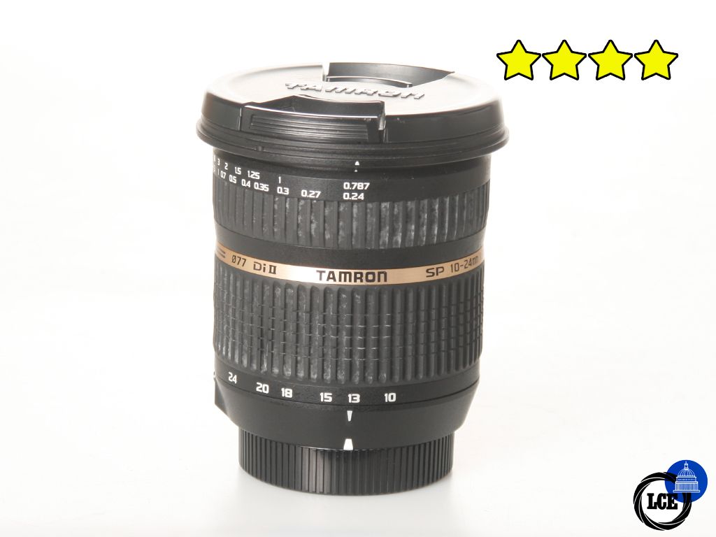 Tamron 10-24mm f3.5-4.5 Di II SP - Nikon AF/AF-S Fit (BOXED) with Hood)