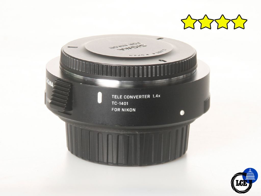 Sigma TC-1401 1.4x Tele-Converter - For Nikon