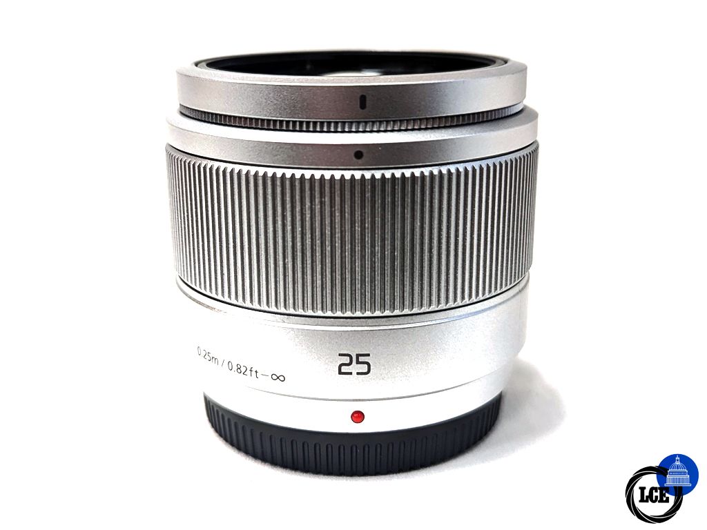 Panasonic Lumix G 25mm F1.7 ASPH Silver 