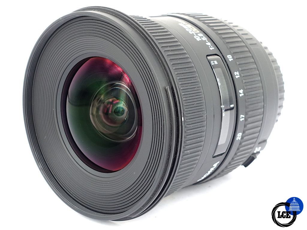 Sigma 10-20mm F4-5.6 DC HSM Canon EF | 4*