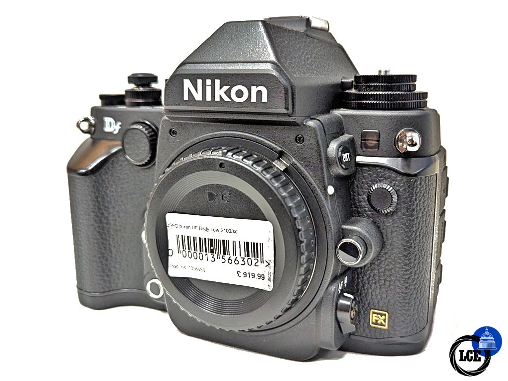 Nikon DF Body - Low 2100 Shutter Count 