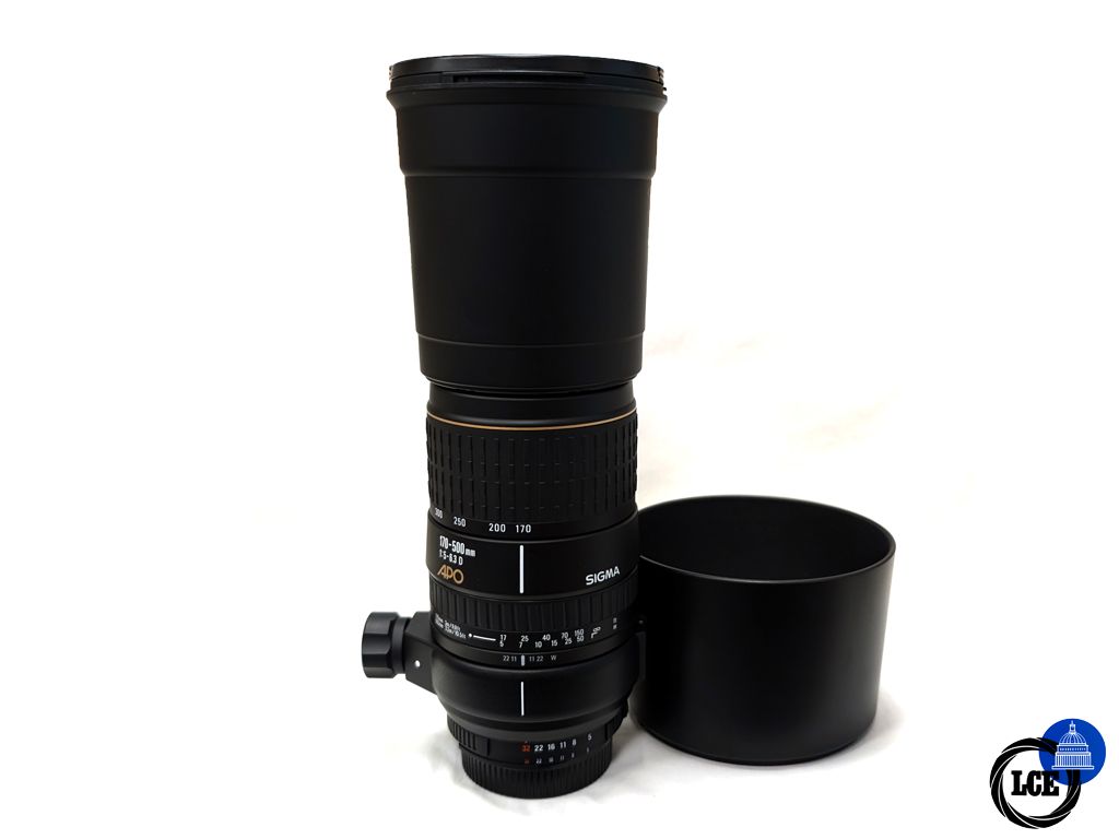 Sigma AF 170-500mm f5-6.3 D APO - Nikon Fit