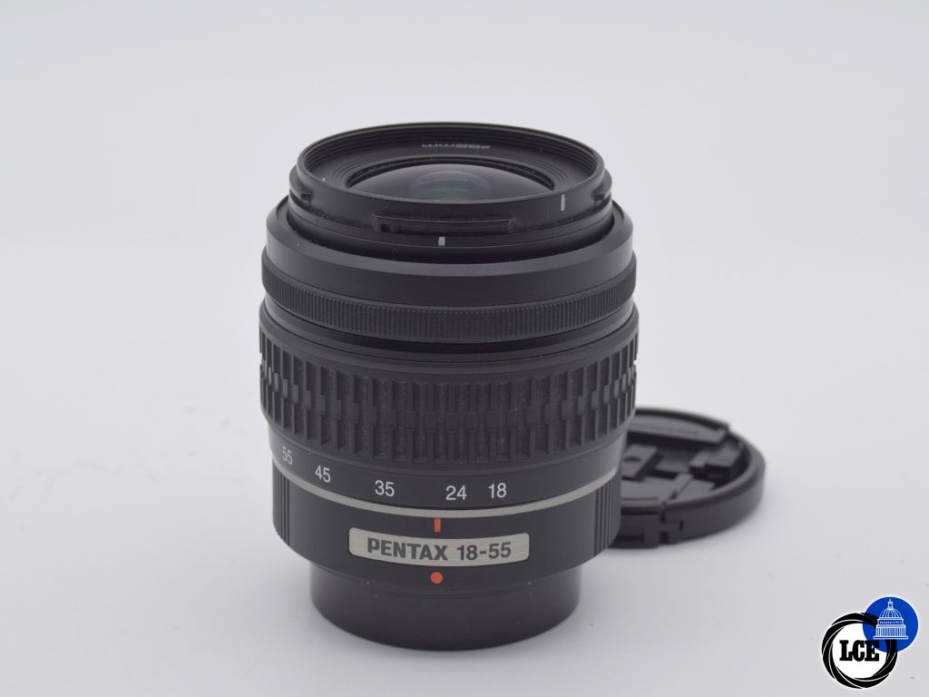 Pentax 18-55mm f/3.5-5.6 DA L AF (optical imperfections)