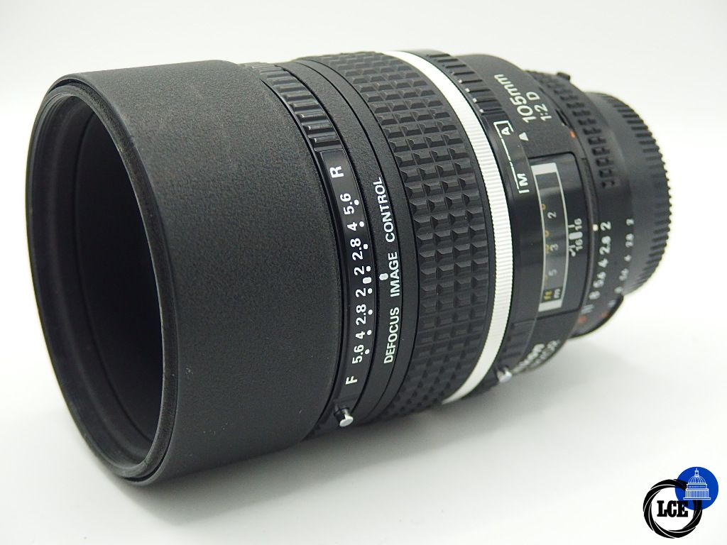 Nikon 105mm F2 D Defocus