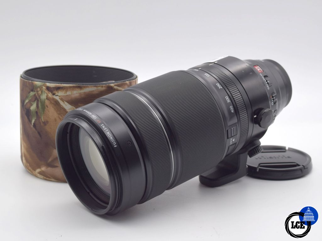 FujiFilm XF 100-400mm f/4.5-5.6 R LM OIS WR + Camo Skin Set