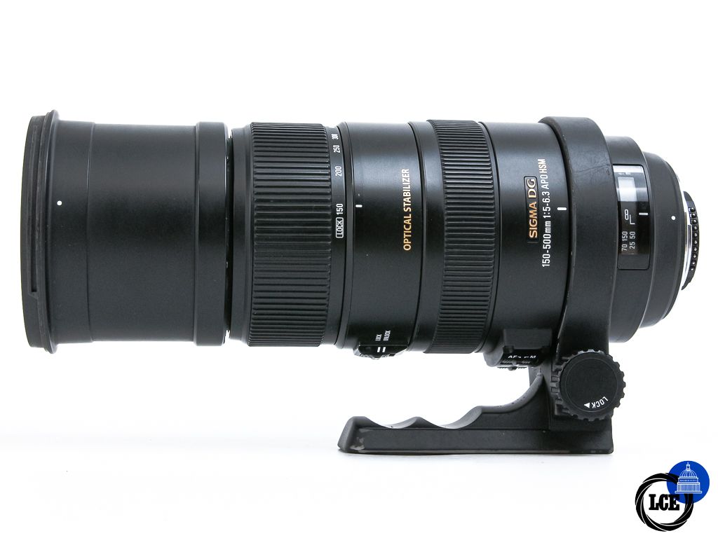 Sigma 150-500mm DG APO HSM OS Nikon F Mount