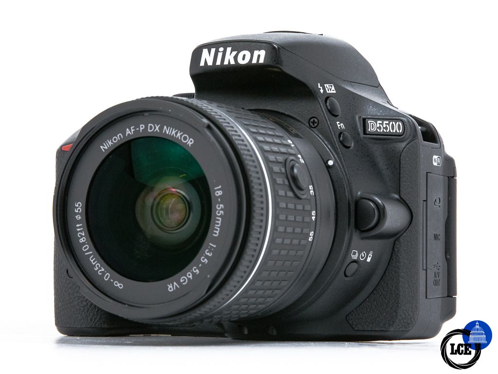 Nikon D5500 + AF-P 18-55mm VR **4k Shutter Count**