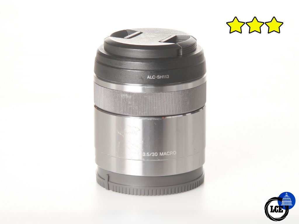 Sony E 30mm f3.5 Macro Silver