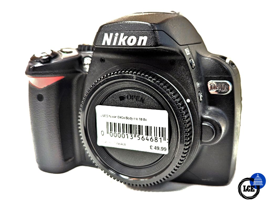 Nikon D40x Body S/C 18.8k 